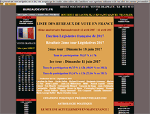 Tablet Screenshot of bureaudevote.fr