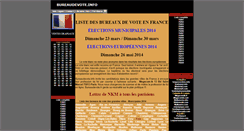 Desktop Screenshot of bureaudevote.info